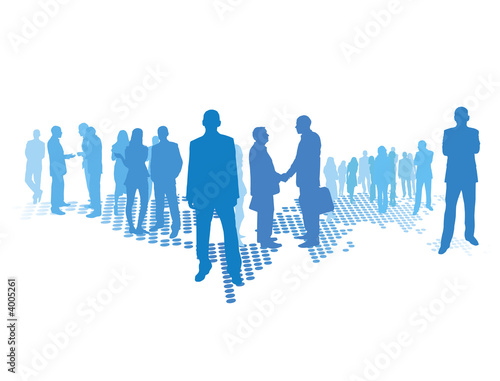 Illustration: business world business world
