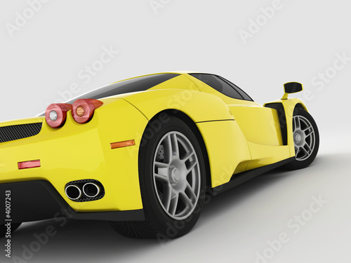 yellow sports car yellow sports car