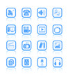 Miscellaneous multimedia vector icons