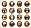Miscellaneous multimedia vector icons
