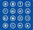 Miscellaneous multimedia vector icons Miscellaneous multimedia vector icons