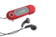 photo of a mp3 player with headphones photo of a mp3 player with headphones