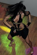 Sexy woman dancing 