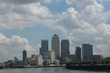 London docklands skyline