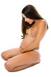 beauty pregnant woman
