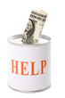 dollar and help Box