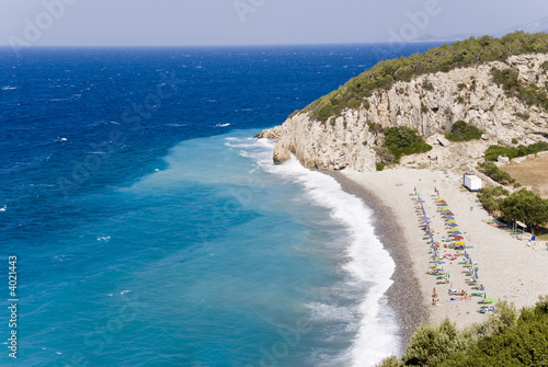 Beach on the Samos Island, Greece