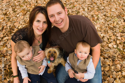 Photo: Family in autumn Family in autumn
