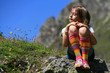 Enfant  en chaussettes
