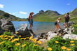 Randonnée lac et enfants