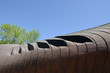 Detail of a mordern building