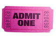 Photo: Admit one ticket Admit one ticket