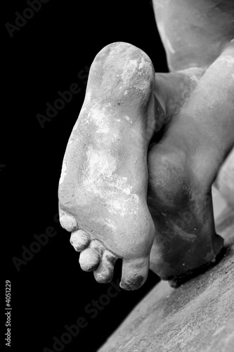 Photo: stone feet stone feet