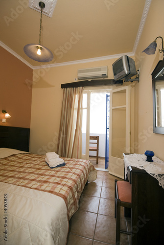 greek island hotel room greek island hotel room