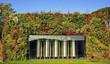 wine fermentor in vineyard wine fermentor in vineyard