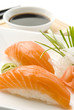 salmon sushi