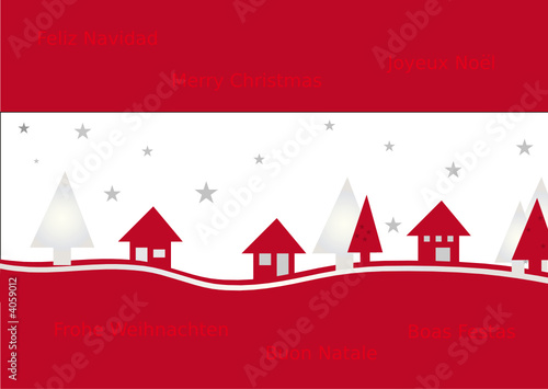 merry christmas - frohe weihnachten