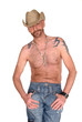 Tattoo, hat wearing man Tattoo, hat wearing man