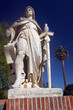 Statue sur la place Clemenceau à Hyeres