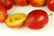 Red plums