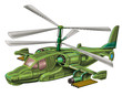The helicopter
