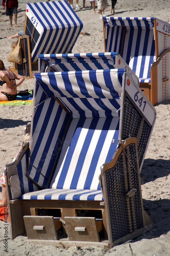 Foto: Strankkorb auf Norderney Strankkorb auf Norderney