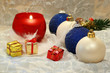 Christmas still life with  decorations