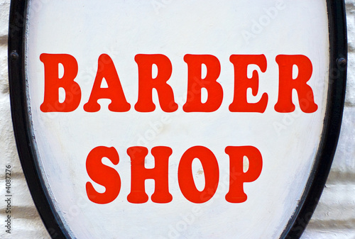 Barber Shop Sign