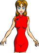 Red Chinese Dress