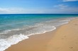 whitewash on tropical caribbean island