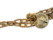 chain and old padlock