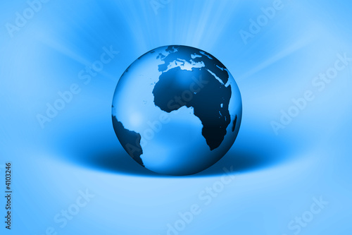 the blue earth