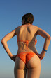 standing back