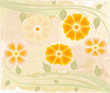 Abstract  floral background vector illustration