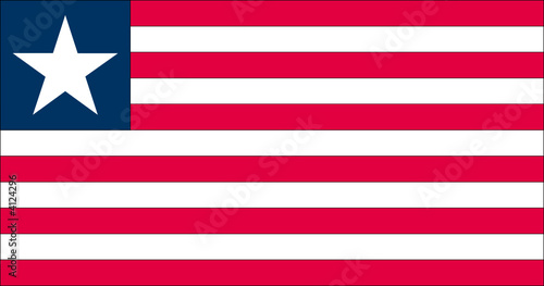 Drapeau Liberia