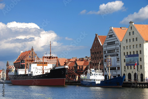 Old harbour in Gdansk Old harbour in Gdansk