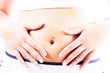 Hände mit Bauch