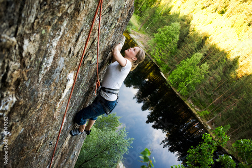 Photo: Female Climber Female Climber