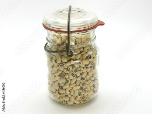 Photo: Jar of Black Eyed Peas Jar of Black Eyed Peas