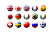 boutons pays