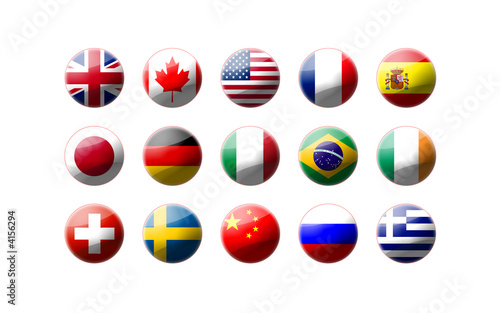 Illustration: boutons pays boutons pays