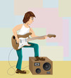 Guitar player