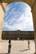 Entrance to Louvre Paris