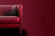 Photo en ligne au meilleur prix Gorgeous Red Sofa