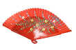 roter asiatischer Fächer roter asiatischer Fächer