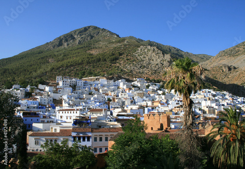 ville de chefchaouen au maroc