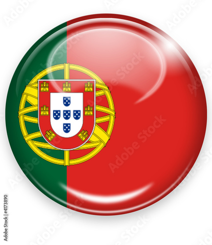 portugal button flagge