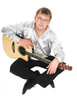 The guitarist The guitarist