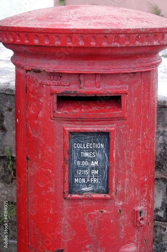 Bermuda mailbox. Bermuda mailbox.
