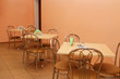 Three tables in the dining room  